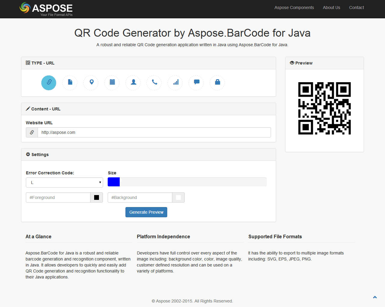 java qr code reader webcam